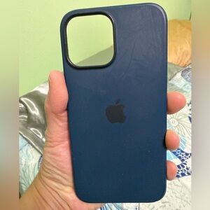 Apple iPhone 12 Pro Max Midnight Blue Case.